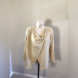 Lilly Pulitzer Alina Cashmere Wrap Sweater size small